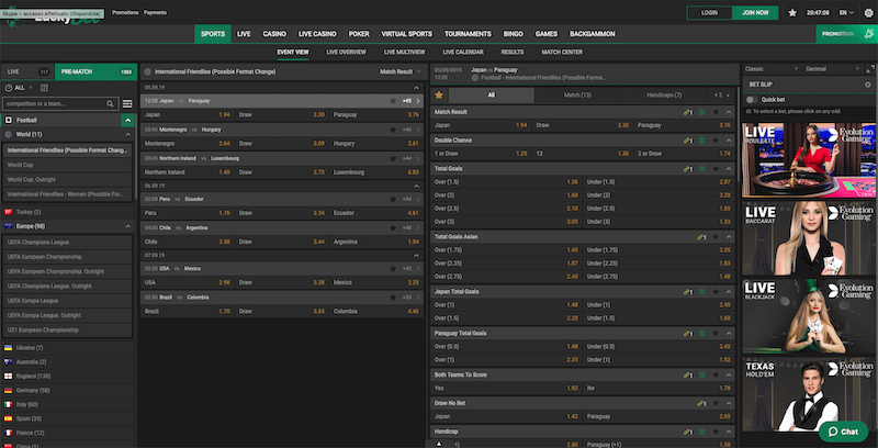 Le Scommesse Sportive su Luckybet