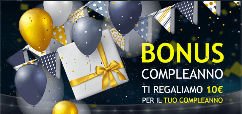 bonus compleanno 10 euro