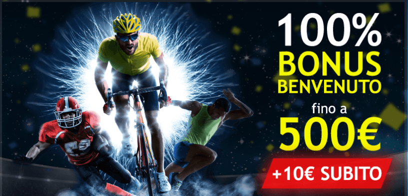 bonus benvenuto scommesse sportive