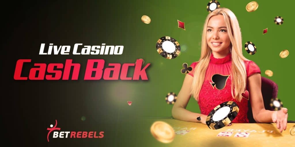 betrebels cashback casinò live