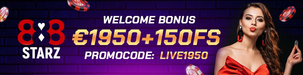 bonus casino con codice promo LIVE1950