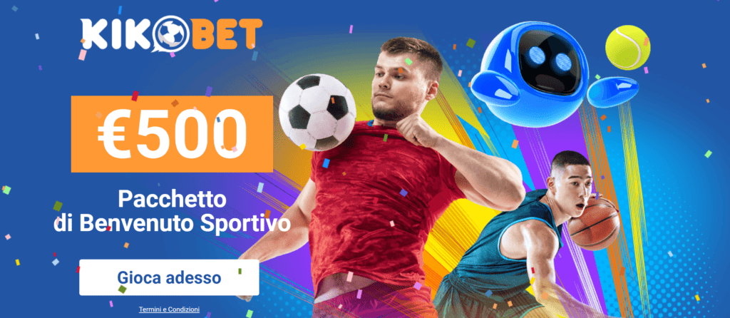 kikobet bonus di benvenuto