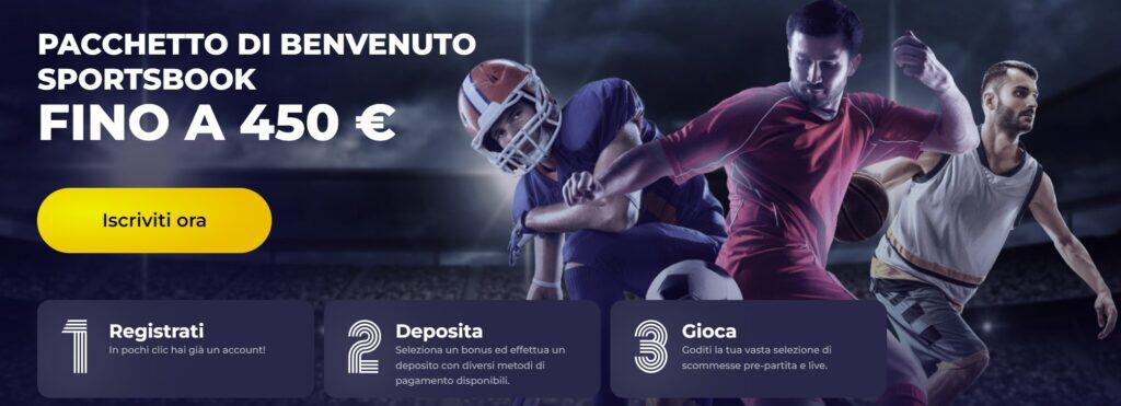 ninecasino bonus scommesse