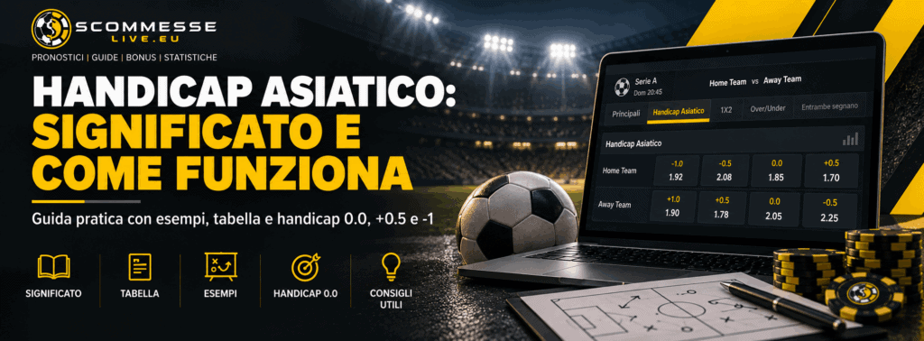Handicap Asiatico: Significato e Come Funziona