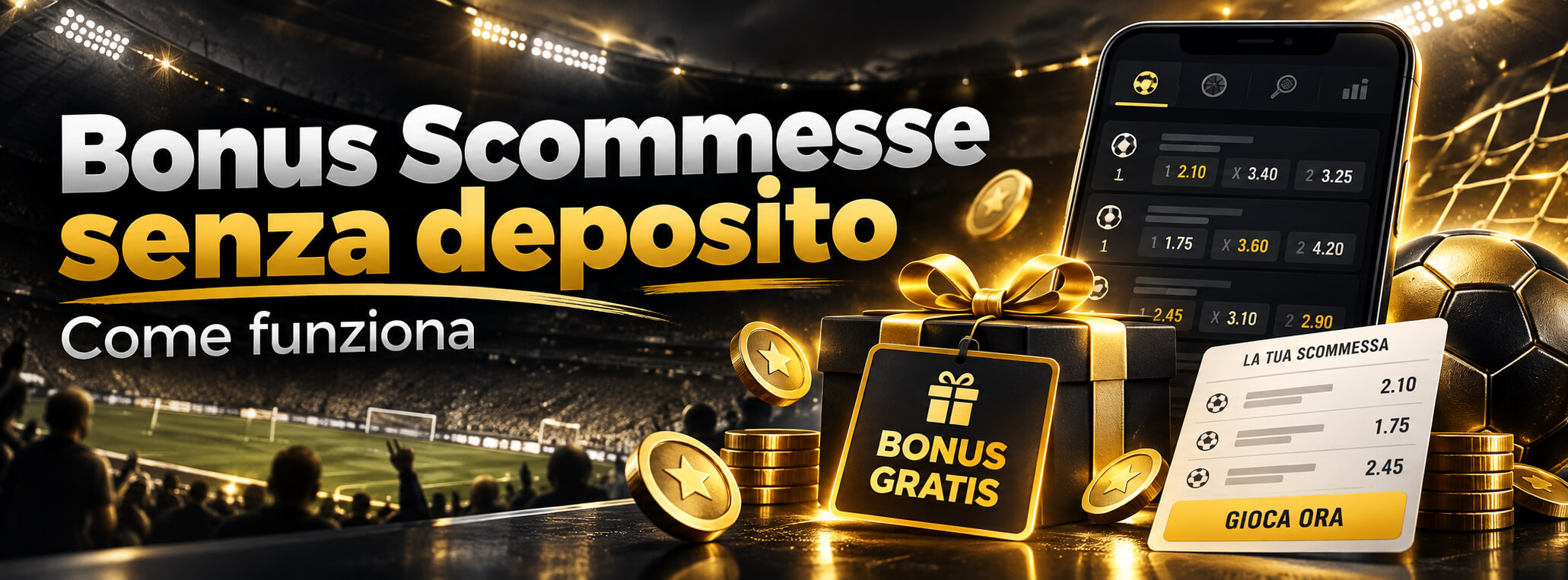 Bonus Scommesse Senza Deposito: Come Funziona
